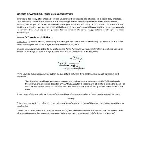 008 newton's second law of motion