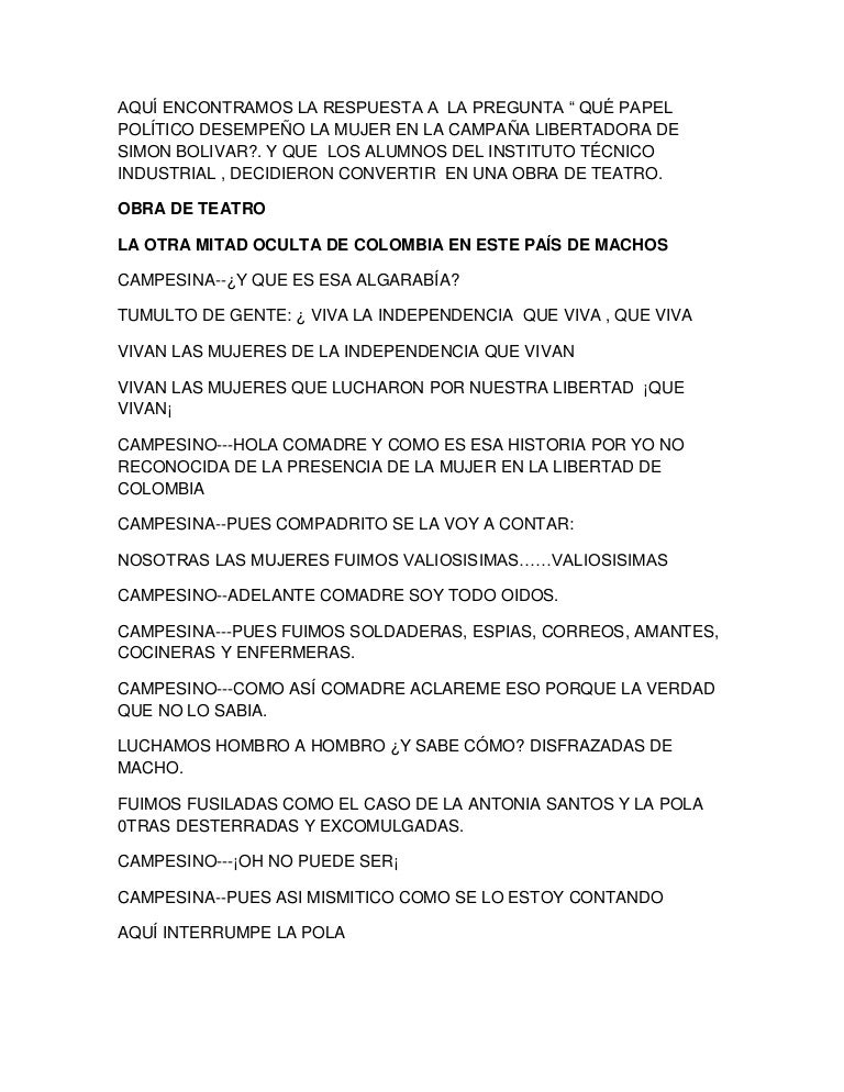009 obra de teatro