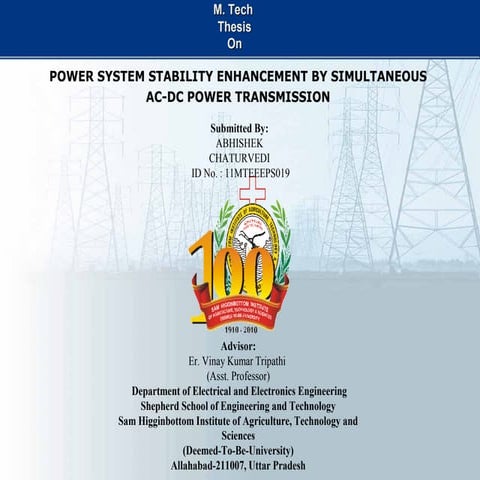 POWER SYSTEM STABILITY ENHANCEMENT BY SIMULTANEOUS AC-DC POWER TRANSMISSION_2012