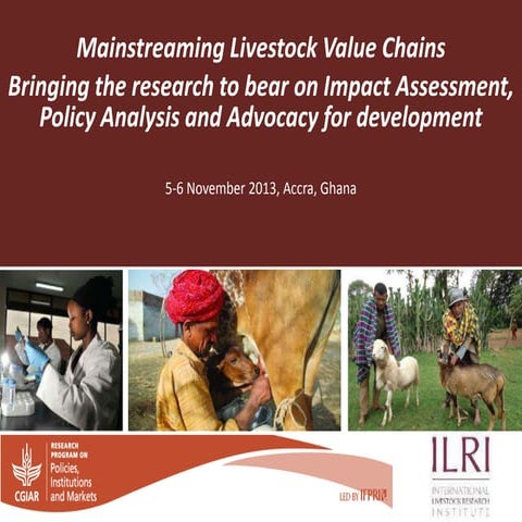 Introducing the Global Livestock Advocacy for Development project | PDF