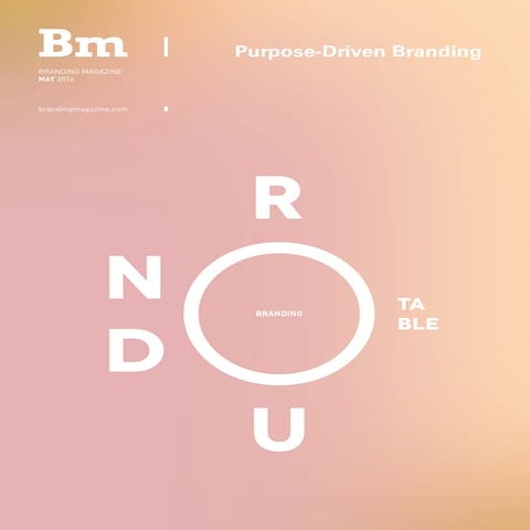 Branding Roundtable No. 2 – Purpose-Driven Branding 