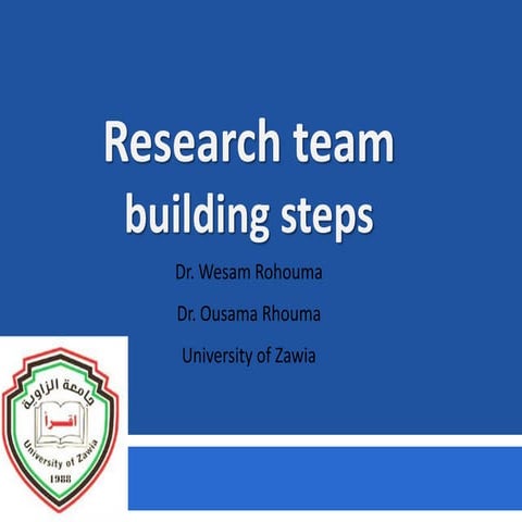 building research team