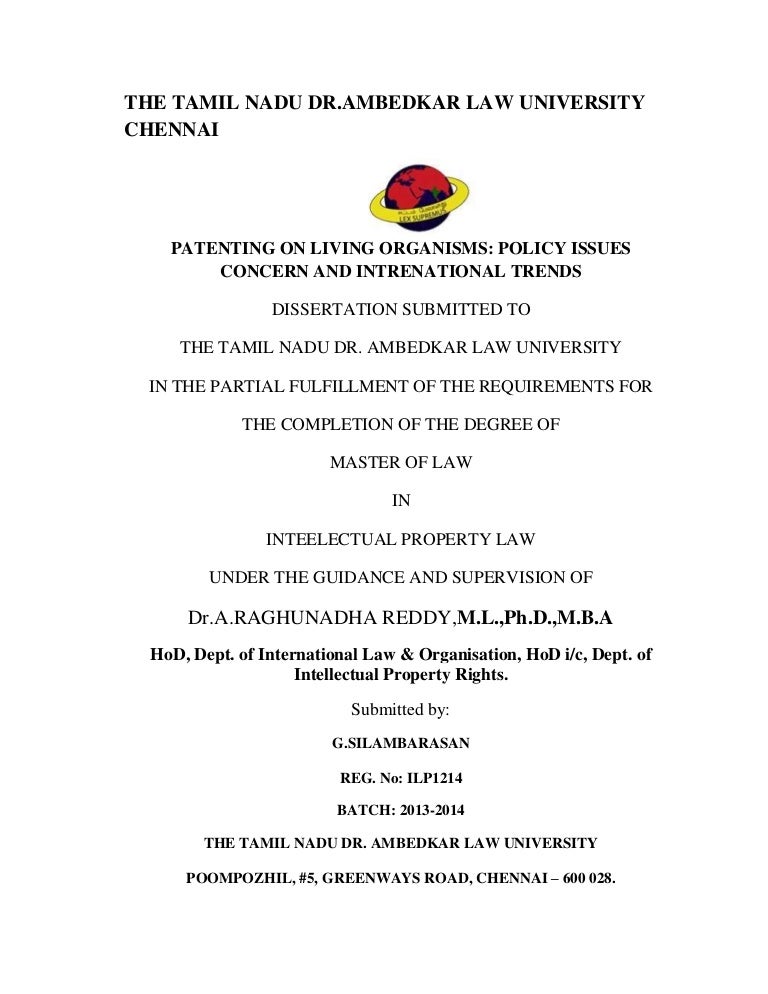 Dr ambedkar phd thesis