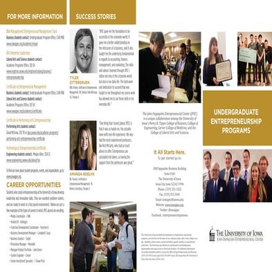 JPEC 2014 Brochure-V28-TO PRINT with corrections Undergrad. Entre. Programs