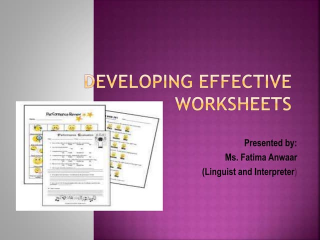 Usage and mechanics worksheet answers