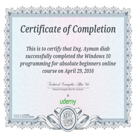 Windows 10 programming for absolute beginners | PDF