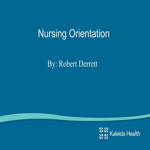 Nursing Orientation