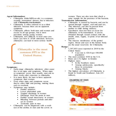 Chlamydia Fact Sheet