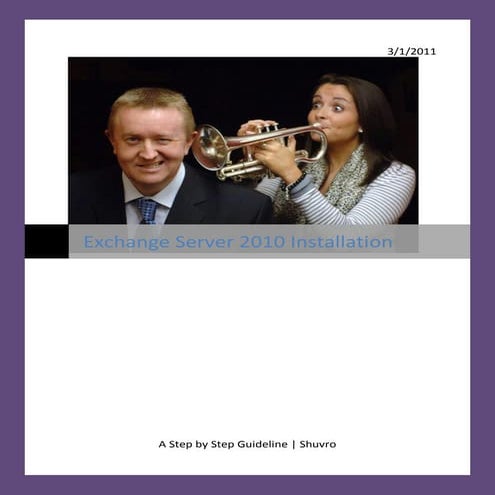 Microsoft Exchange Server 2010 Installation