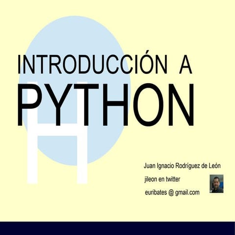 00 introducción a Python