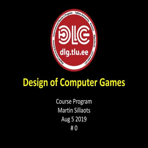 Introduction to Game Design