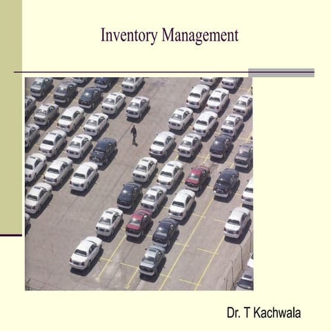  inventory management 