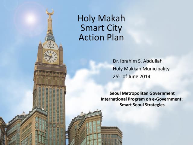 [e-Government Program Action Plan : Holy Makkah City]