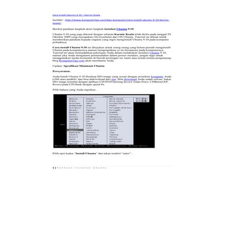00 panduan instalasi ubuntu
