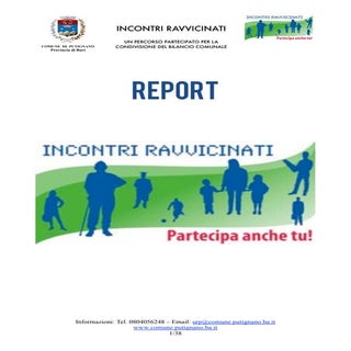 Report Incontri Ravvicinati 2011