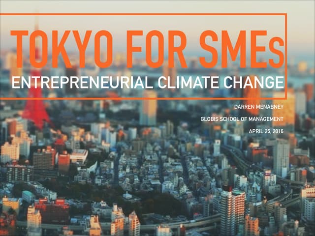 Tokyo for Startups and SMEs 