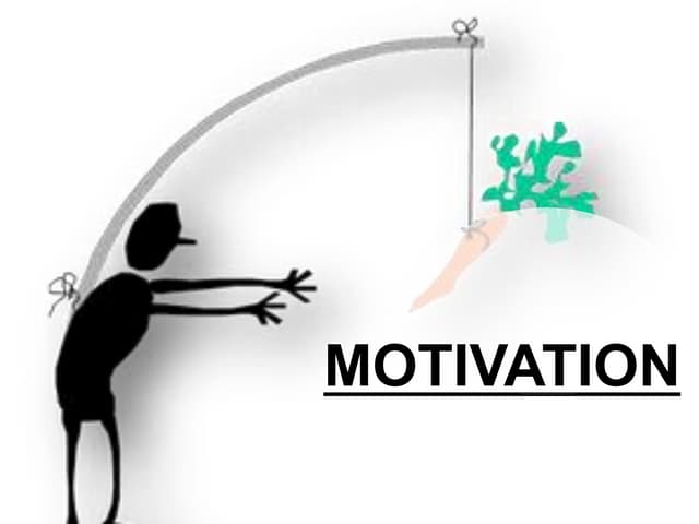 what motivates you?