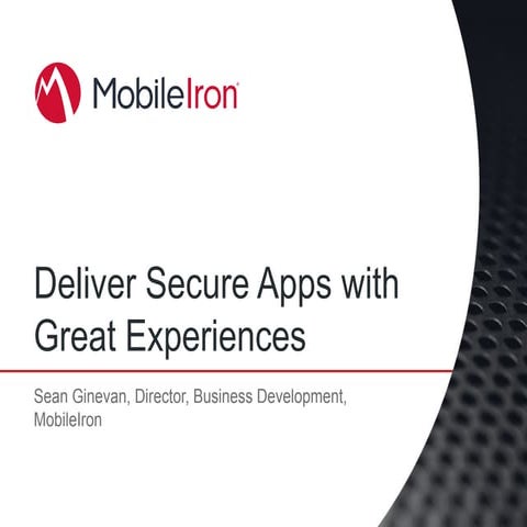 CIS13: Deliver Secure Apps with Great Experiences