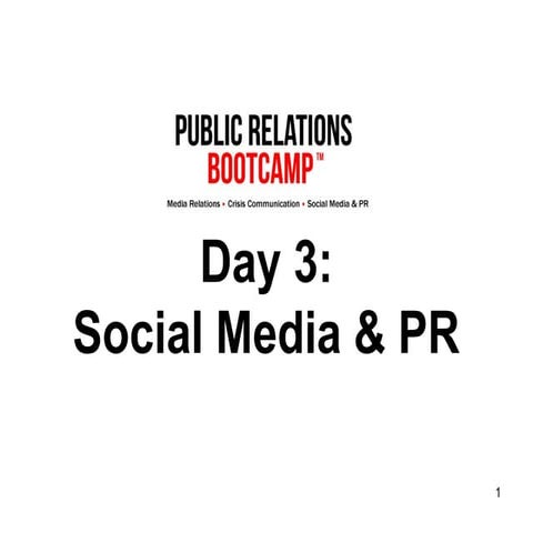 Module 1 or 5. Key trends in social media in Malaysia and beyond | PPT