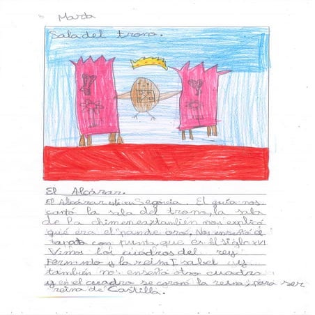 Trabajo de 1º. Visita al Alcázar