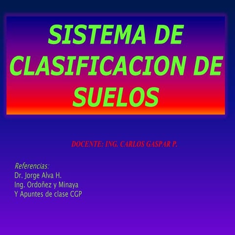 01.07 sistema de clasificación de suelos