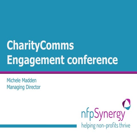 Engagement: challenges, trends and new ways of thinking. Engagement conferenc...