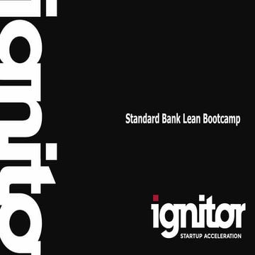 Session 1  - Introduction to lean and problem interviews