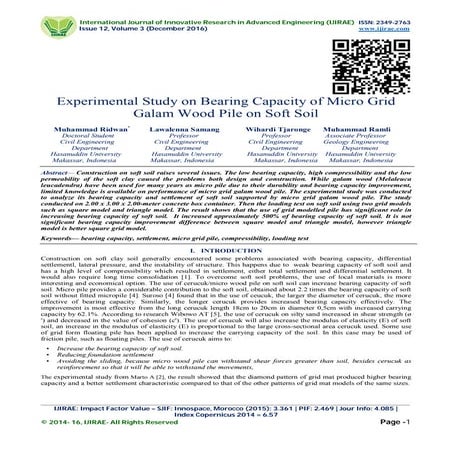 PAPER: Comparison between λ, α, Meyerhof, Vesic, Coyle Castello, SPT ...