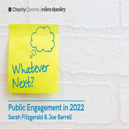 Whatever next? | The future of public engagement | Conference | 23 Feb 2017