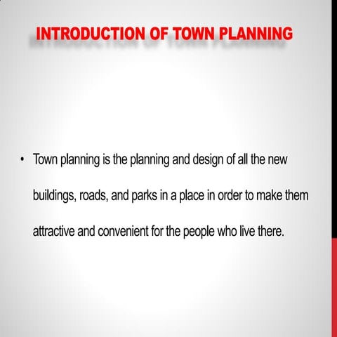 01. introduction of town planning