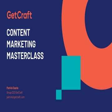Content Marketing Masterclass