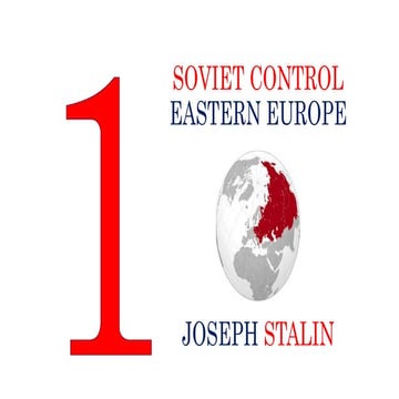 01. SOVIET CONTROL OF EASTERN EUROPE: Stalin