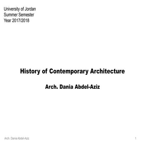 history of contemporary architecture - 01. Neo Classicism.ppt