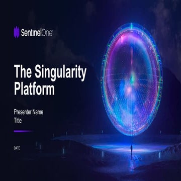 01.L1 Deck- Singularity Platform.pptx