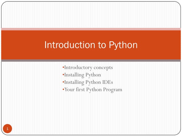 01. Introduction to Python.pdf yessir sirski
