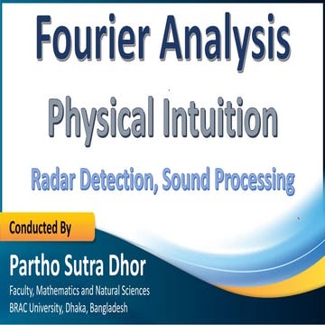01. Fourier Analysis Physical Intuition _ Fourier Series _ Fourier ...