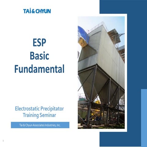Esp design, operation & maintenance | PPTX