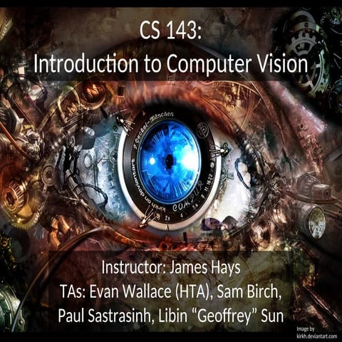 Computer Vision | PPTX