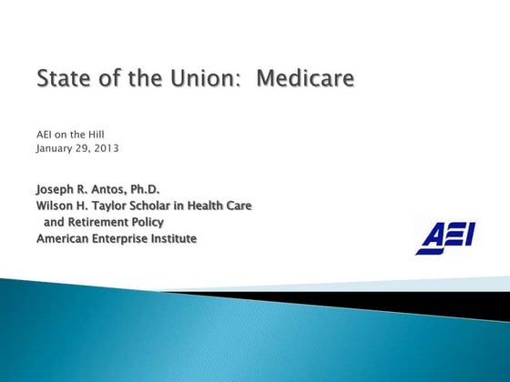 AEI State of the Union series: Medicare