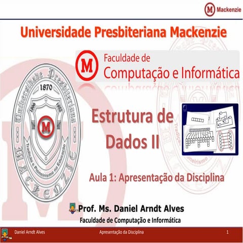 Estrutura de Dados II - Apresentação da Disciplina