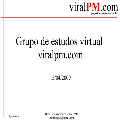 Grupo de Estudos - viralpm.com