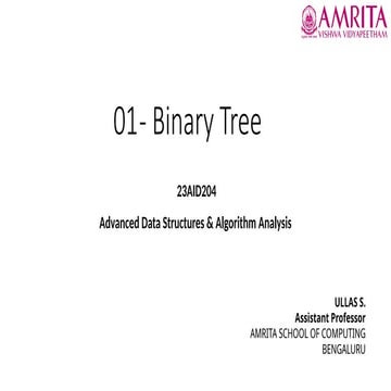 01-B-Tree in data structures and algorithms | PPT