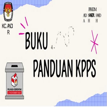 Tata Kerja Kelompok Penyelenggara Pemungutan Suara (KPPS) dalam Pemilu ...