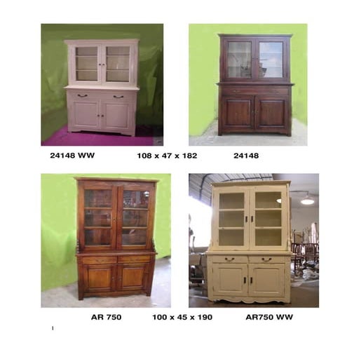 01   cabients and book case