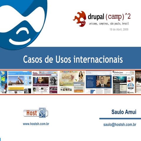 Drupal: Casos de Usos Internacionais