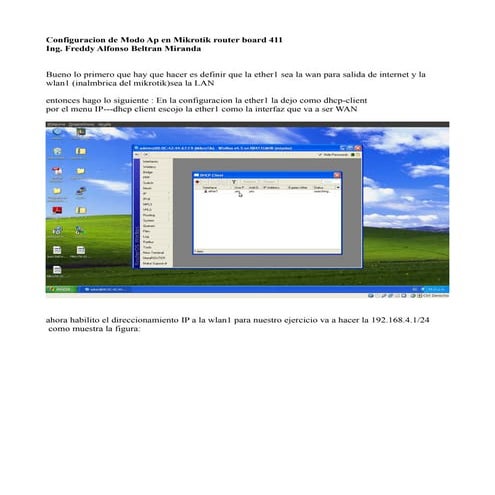 01 configuracion  modo ap mikrotik freddy beltran