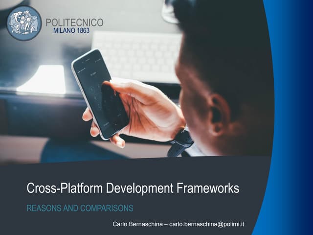 Cross-platform development frameworks