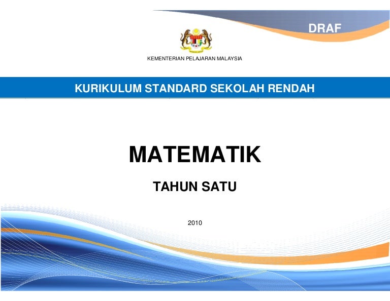Kssr Math Tahun 1