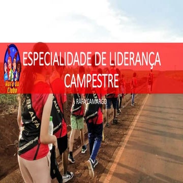 01 - ESPECIALIDADE DE LIDERANÇA CAMPESTRE