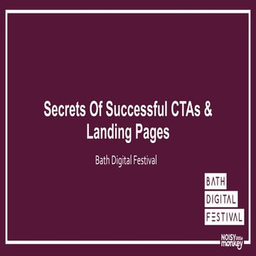 Secrets Of Successful CTAs & Landing Pages 